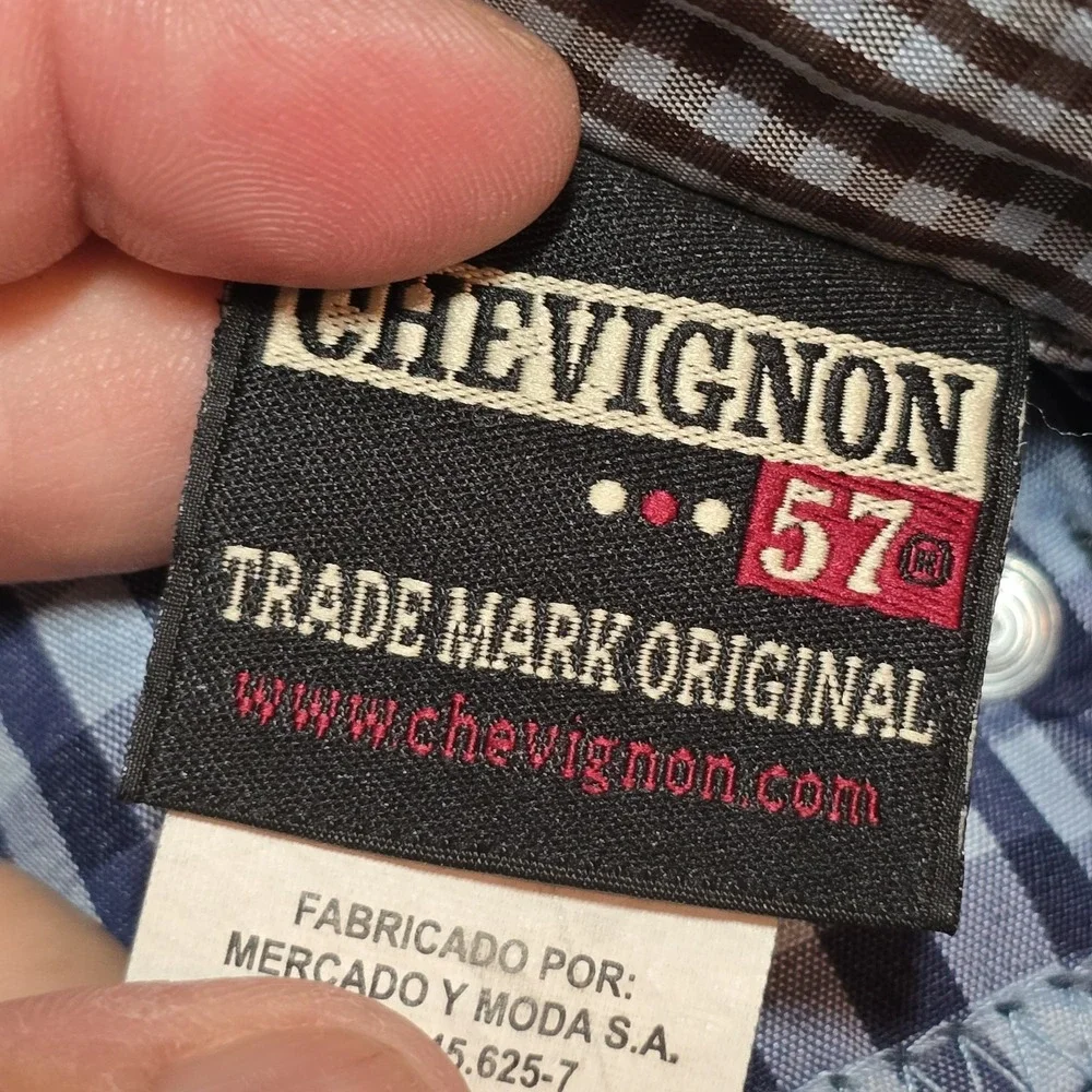 Chevignon 57 Mens‎ Jeans 34 Vintage Fade Western Vibe Thick Denim